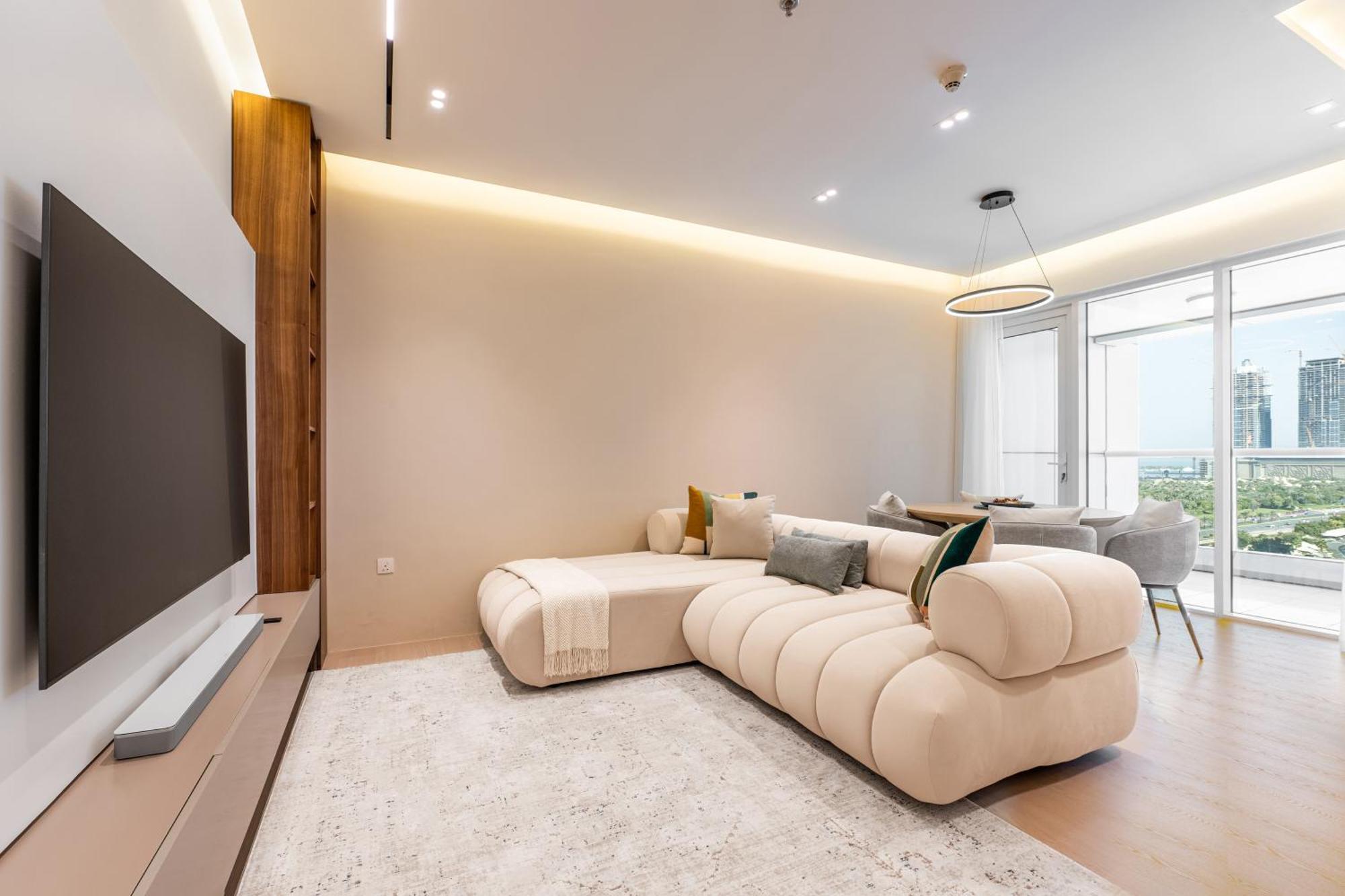 Upgraded Marina 1br - Sulafa Tower - Calming Views Apartment