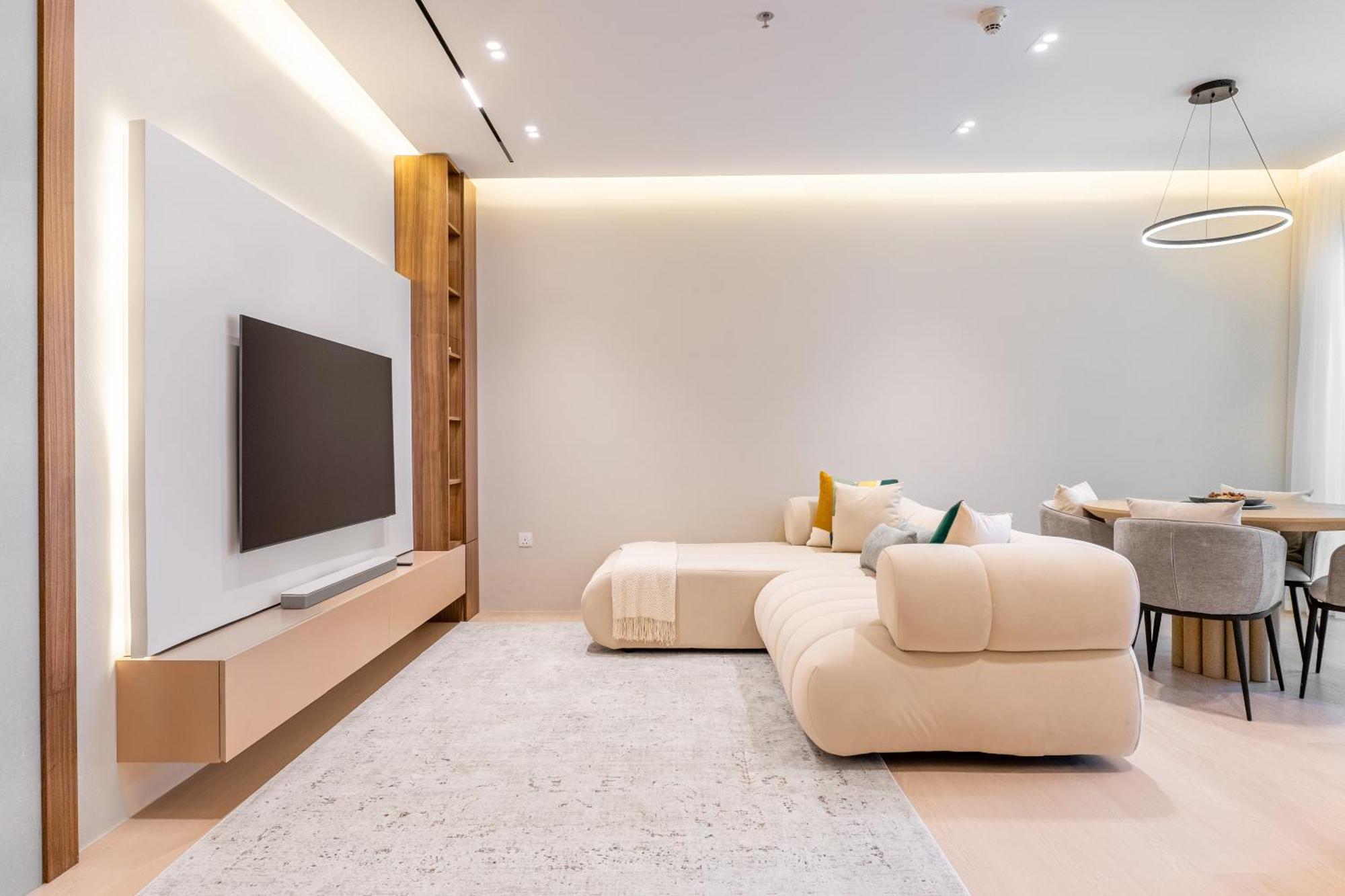 Apartment Upgraded Marina 1br - Sulafa Tower - Calming Views *